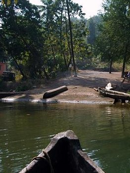 Calm backwaters