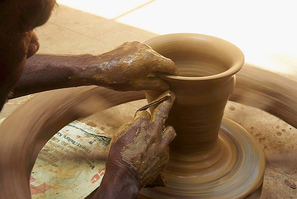 Traditional pottery